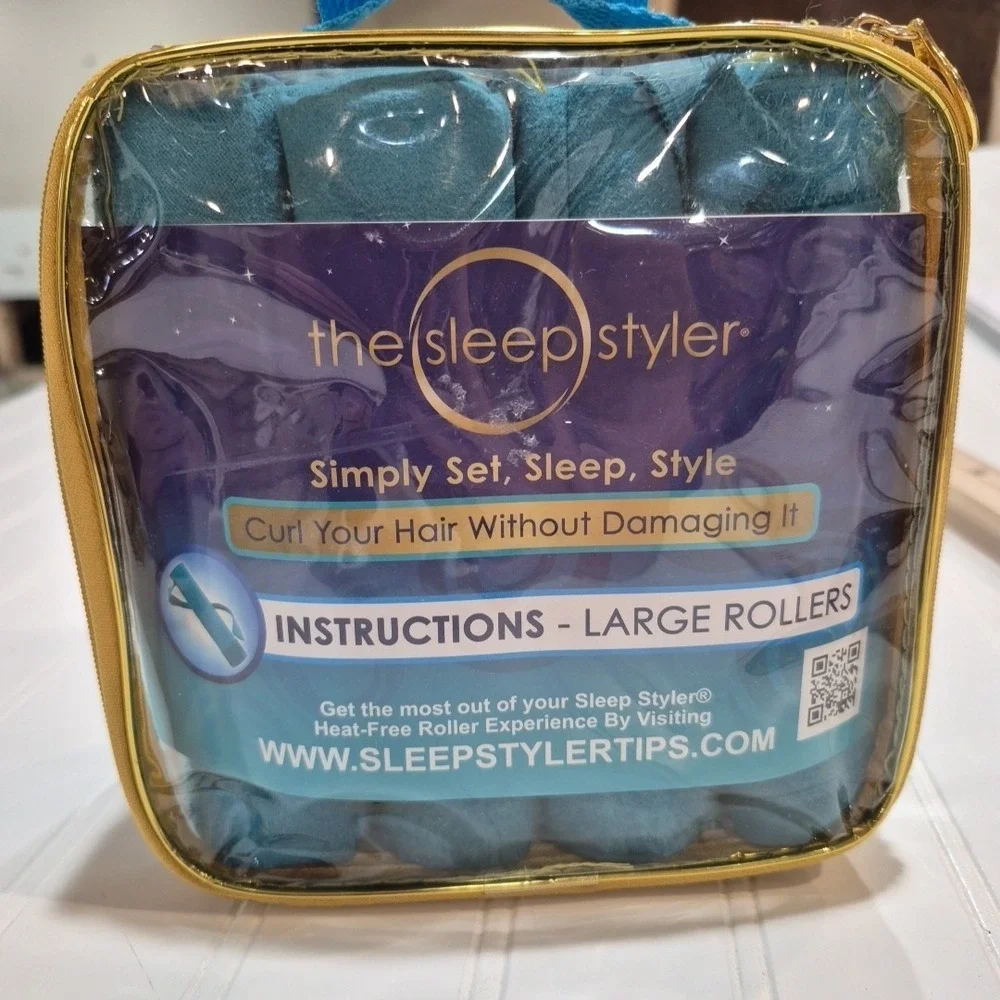 The Sleep Styler Large Nighttime Hair Curlers, 8 Count Shark Tank